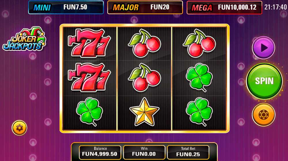 Joker Jackpots Key Details